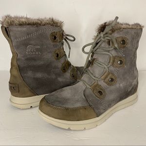 SOREL Women's Explorer Joan Waterproof Boot 10.5
